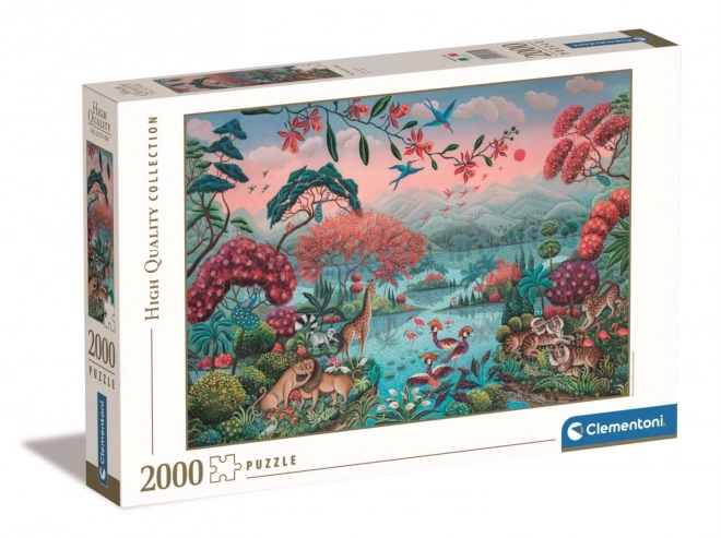 Clementoni: Puzzle 2000 dielikov - Pokojná džungľa