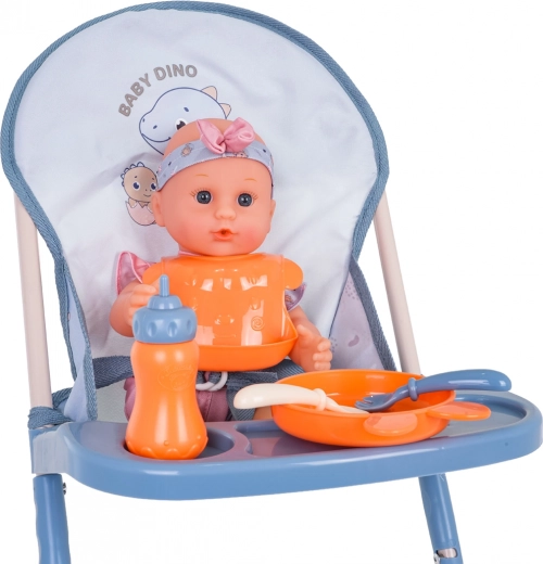 Stabilná stolička na kŕmenie s doplnkami