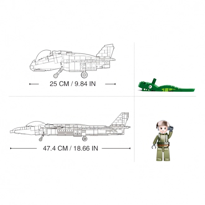 Stíhací Letún Chengdu J-20 Build Set