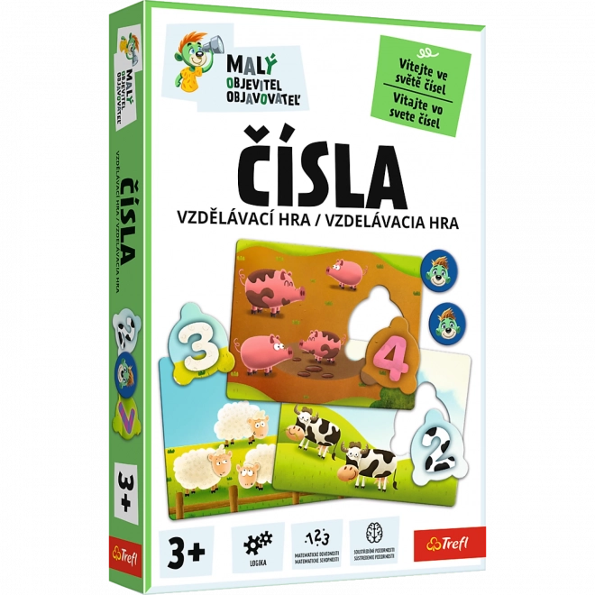 Malý objaviteľ - Čísla vzdelávacia hra