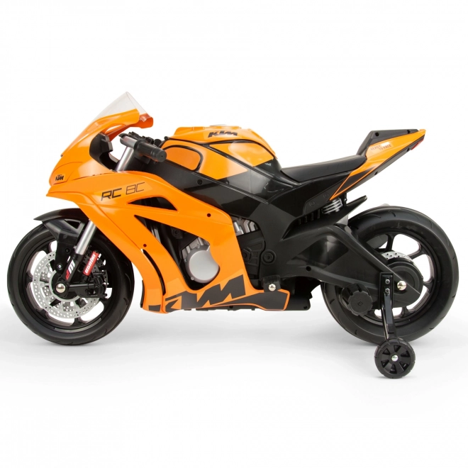 Detská elektrická motorka KTM RC8C 12V so zvukmi