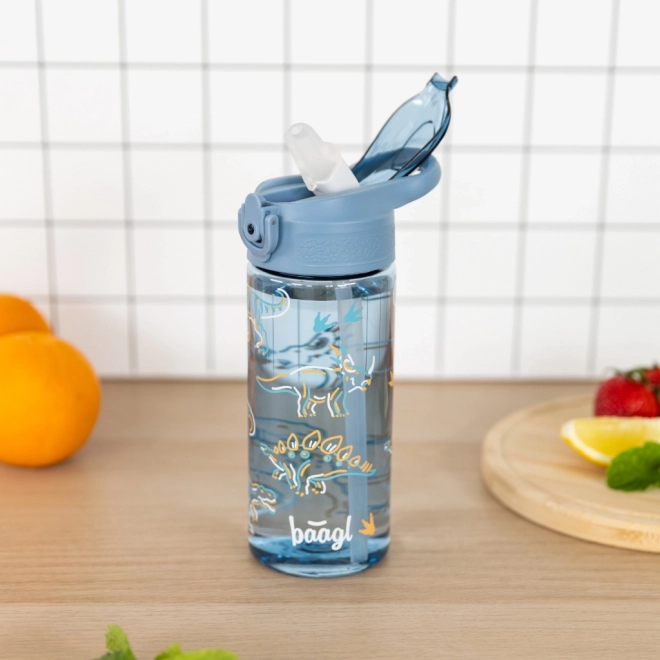 Tritánová fľaša na pitie s motívom dinosaury BAAGL 500 ml