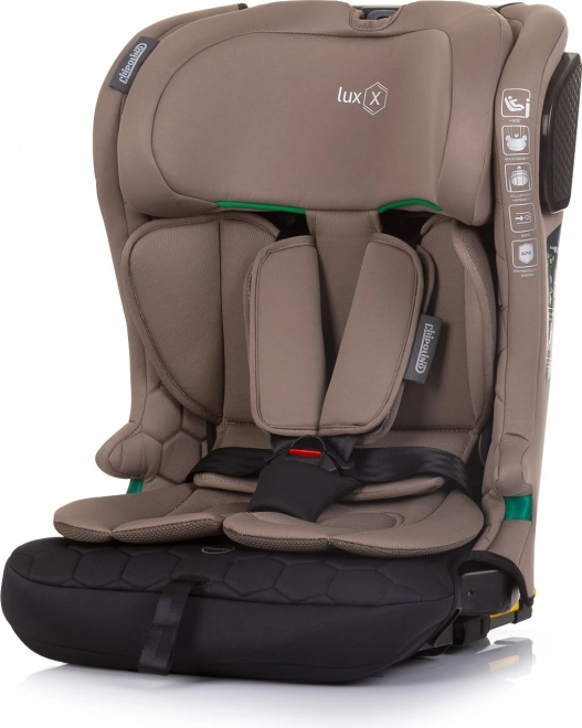 Chipolino detská autosedačka Lux X i-Size Isofix Macadamia