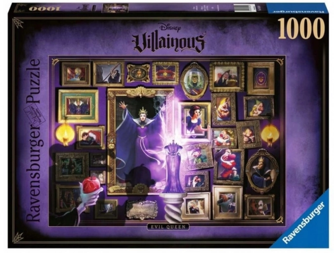 Ravensburger - Puzzle 1000 dielikov: Villainous. Zlá kráľovná