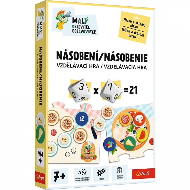 Didaktická hra Malý objaviteľ – násobenie