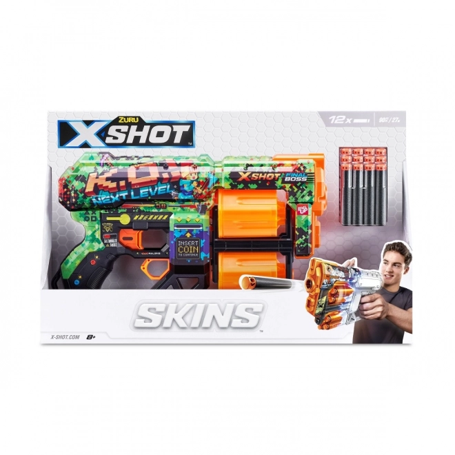 Vystreľovacia pištoľ X-Shot Skins Dread s 12 šípkami, verzia B