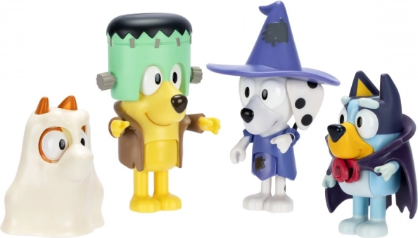 Figúrky Bluey - Bál v Prestrojení 4-pack