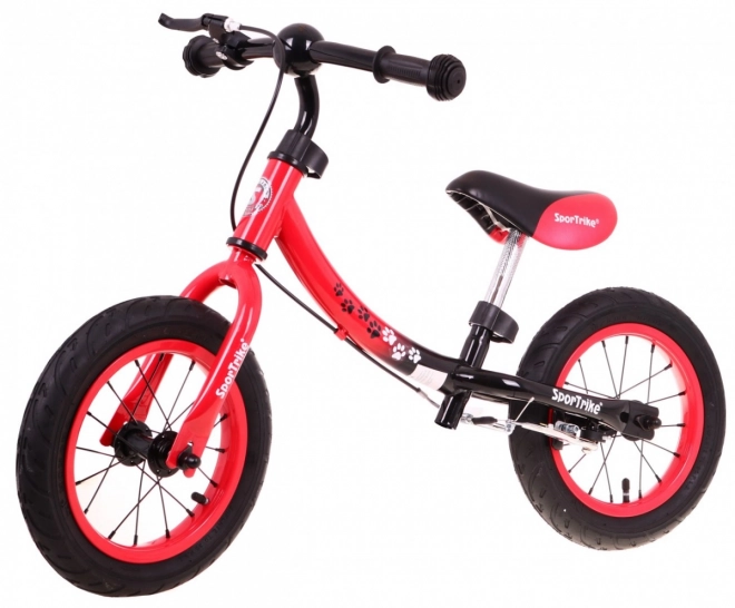 Detský odrážací bicykel Boomerang SporTrike červený