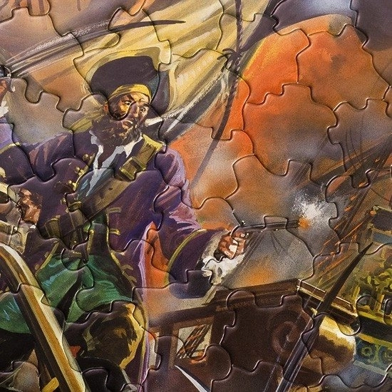 Larsen Puzzle Piráti 85 Dielikov