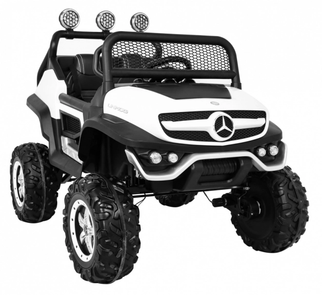 Mercedes Benz Unimog pre deti - biely