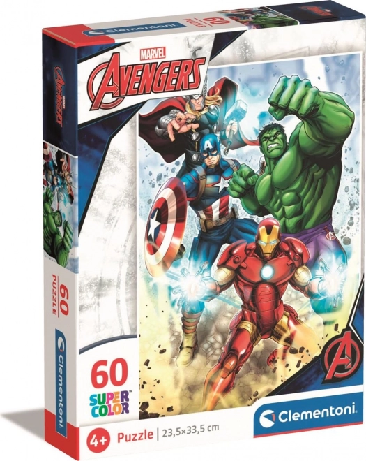 Puzzle 60 dielikov - Marvel Avengers