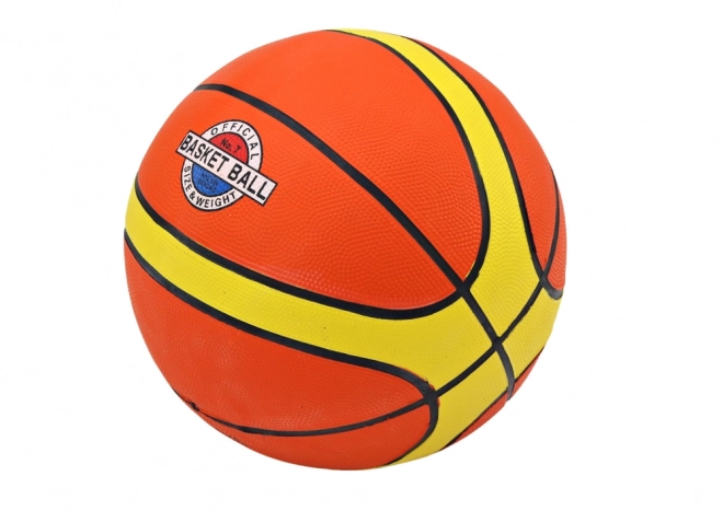 Basketbalová lopta 7-9 lbs oranžovo-žltá