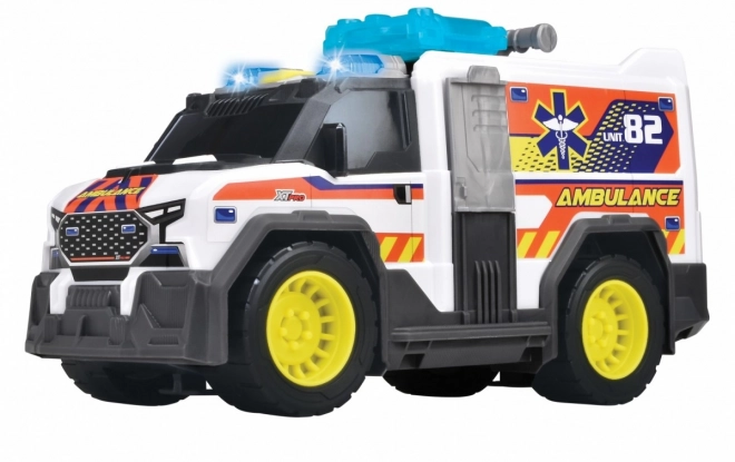 Ambulancia Dickie biela 30 cm