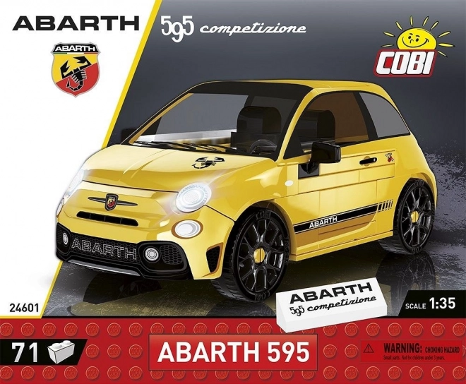 Model auta Abarth 595 Competizione - stavebnica COBI