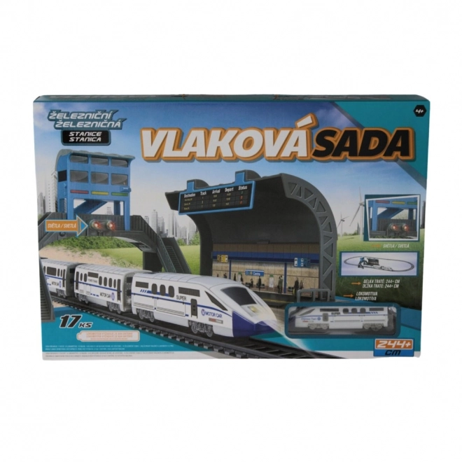 Vlaková sada 244 cm