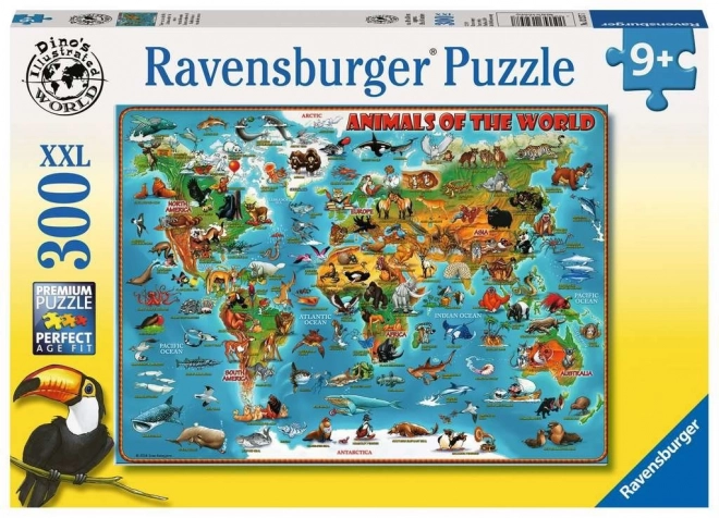 Puzzle Svet zvierat XXL 300 dielikov