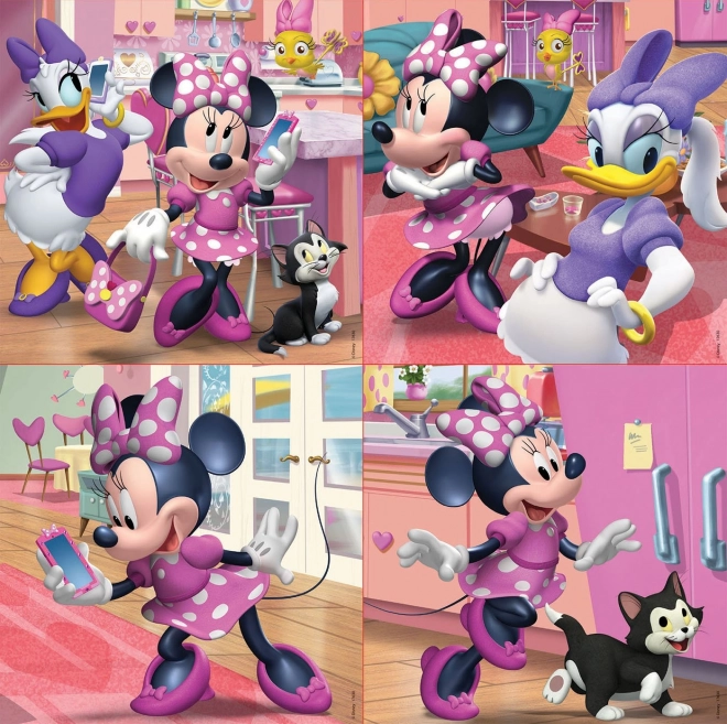 Educa Puzzle Minnie a Daisy 4v1