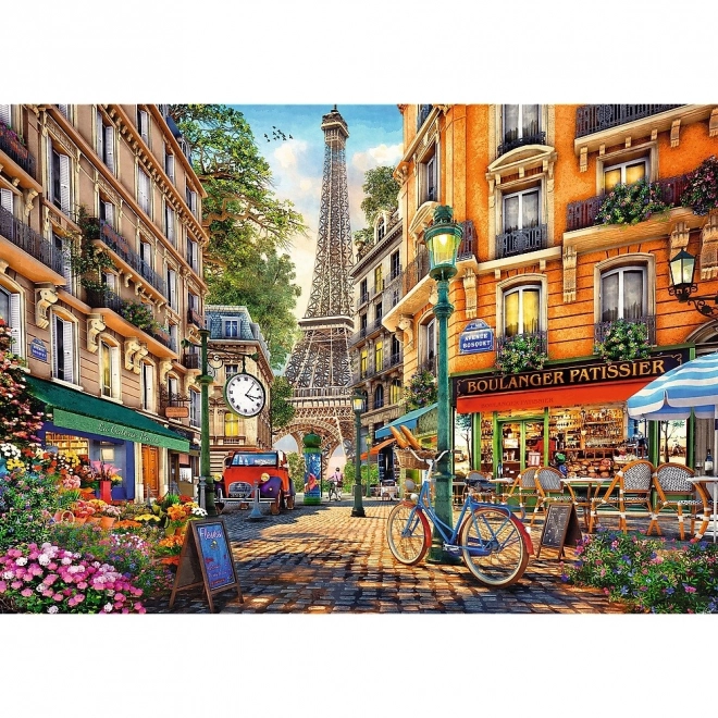 Puzzle Popoludnie v Paríži 2000 dielikov