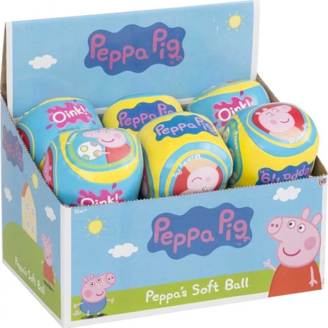 Mäkká loptička Peppa Pig