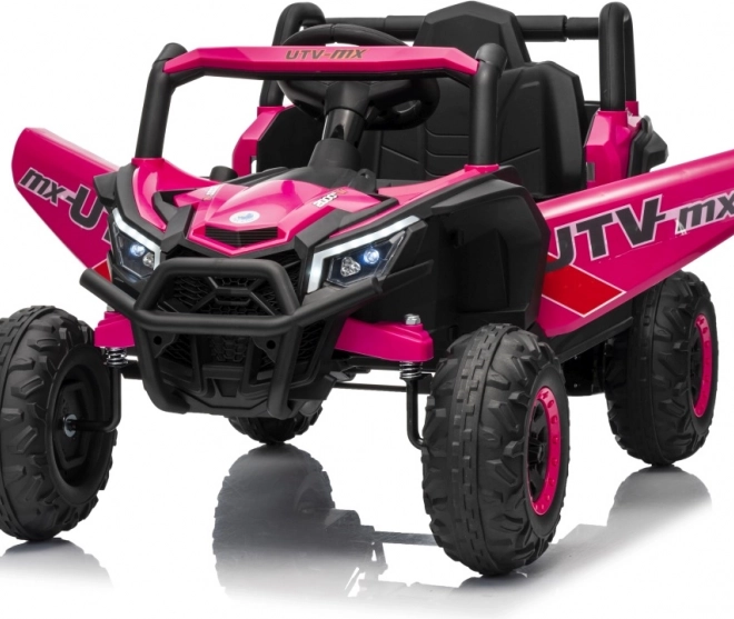Detský elektromobil Buggy Madman UTV-MX ružový