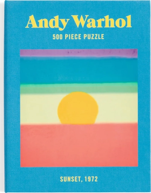 Puzzle Andy Warhol: Západ slnka 500 dielikov