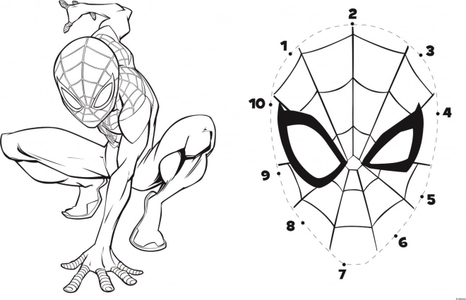 Obojstranné Puzzle Spiderman