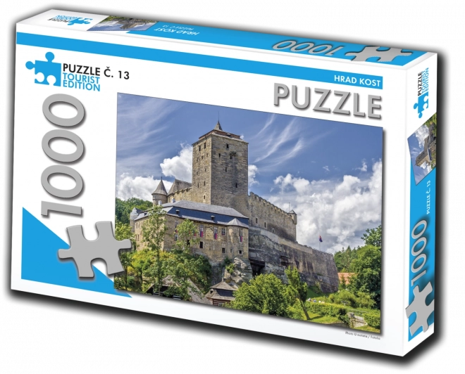 Puzzle Hrad Kost 1000 dielikov turistická edícia