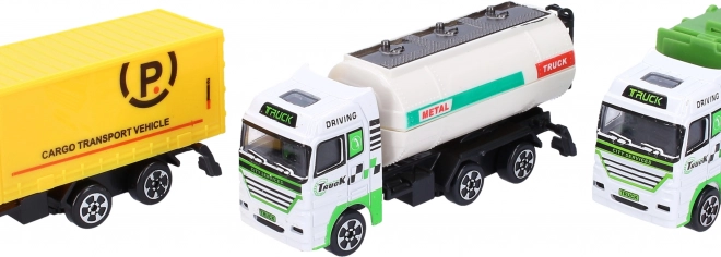 Kovové nákladné auto 12 cm