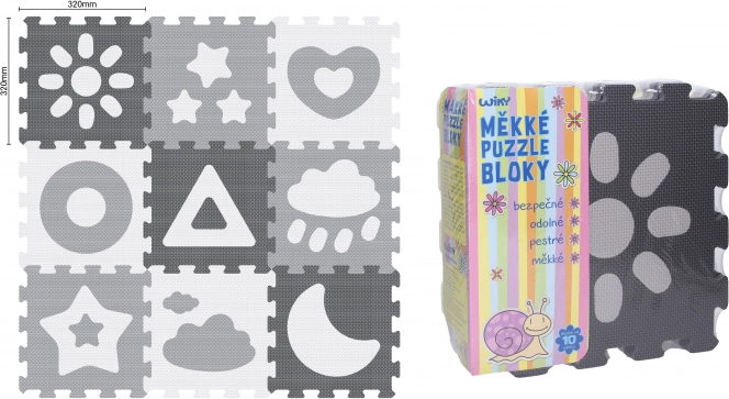 Mäkké bloky s motívom počasia