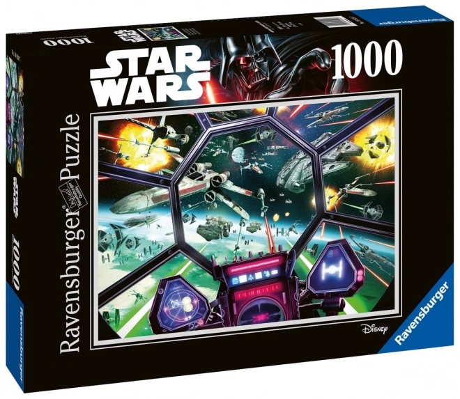 Ravensburger Puzzle Star Wars: TIE Fighter kokpit