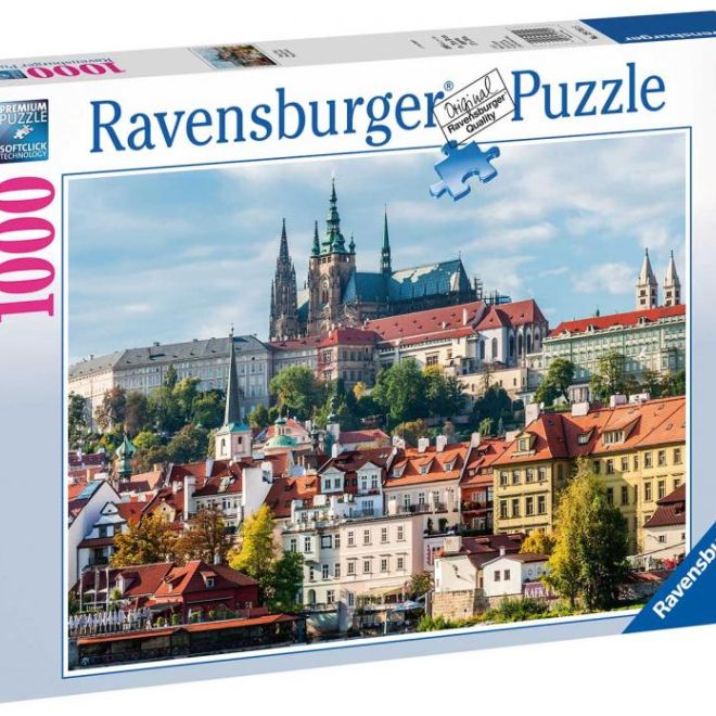 Pohľad na Pražský hrad 1000 dielikov Puzzle