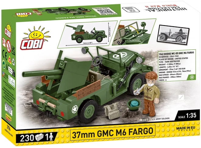 Kocky 37 mm GMC M6 Fargo