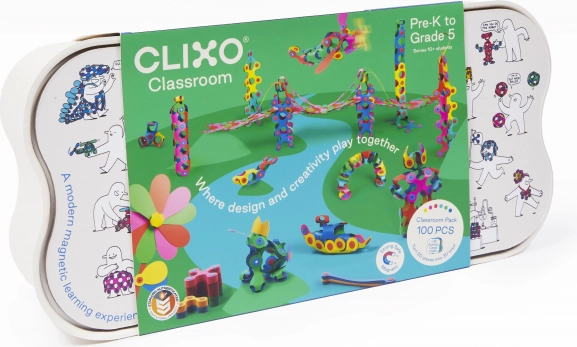 Clixo Classroom magnetická stavebnica