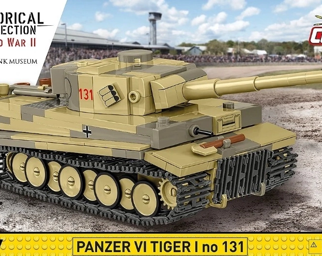 Model tanku Panzer VI Tiger I č. 131 od COBI