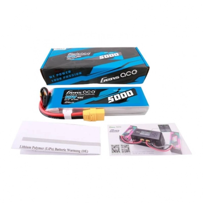 Lipo batéria 5000mAh 11,1V s XT90 konektorom