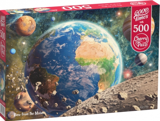 Puzzle Výhľad z Mesiaca 500 dielikov