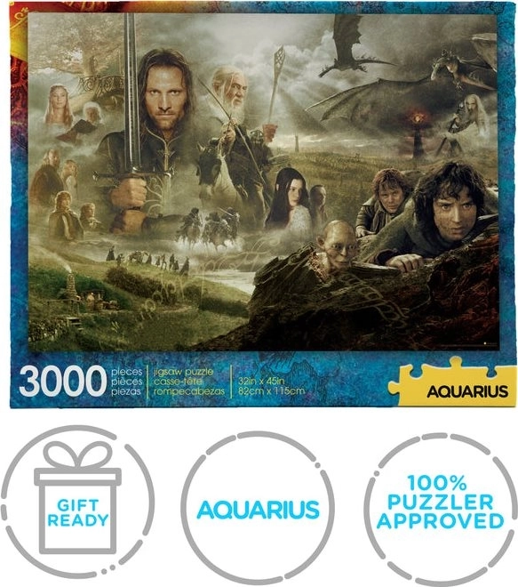 AQUARIUS Puzzle Pán Prsteňov 3000 dielikov