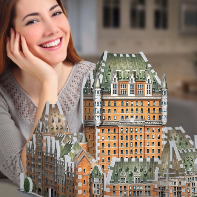 Wrebbit 3D puzzle Le Château Frontenac 865 dielikov