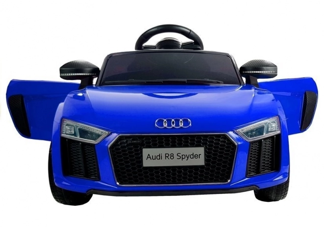 Auto na akumulátor Audi R8 Spyder Niebieskie