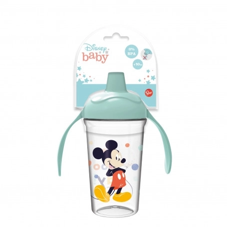 Hrnek s držátky Disney Mickey nekapající 295 ml