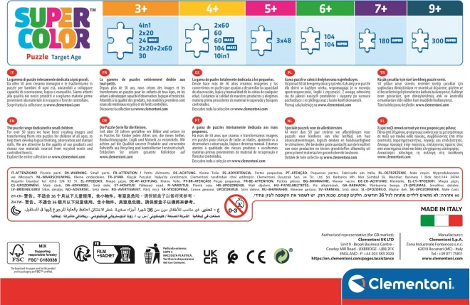 Puzzle Kouzelná Beruška a Černý Kocour 104 dielikov