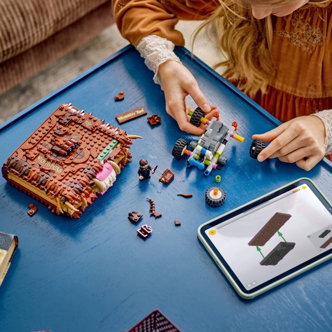 Kniha príšer s kockami LEGO Harry Potter