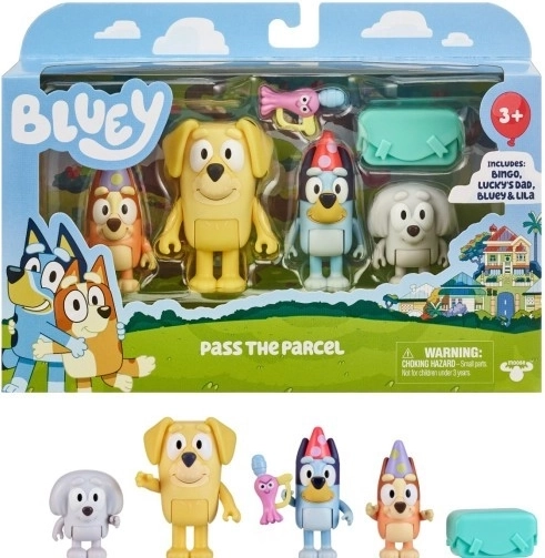 Sada figúrok Bluey 4-pack