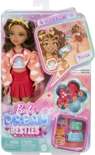 Barbie Dream Besties Teresa na korčuliach – módna bábika s doplnkami