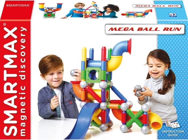 Veľká magnetická dráha pre malých staviteľov