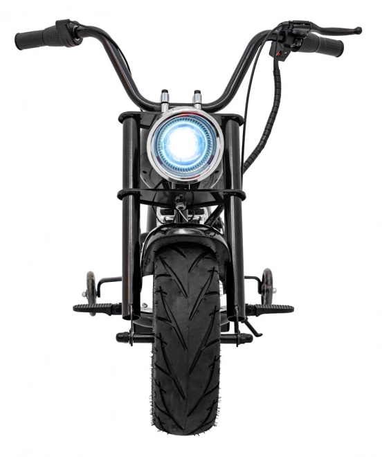 Chopper Warrior Motocykel čierny