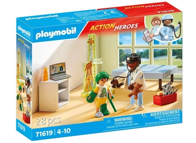 Figúrky Action Heroes pediater s plyšovým medvedíkom