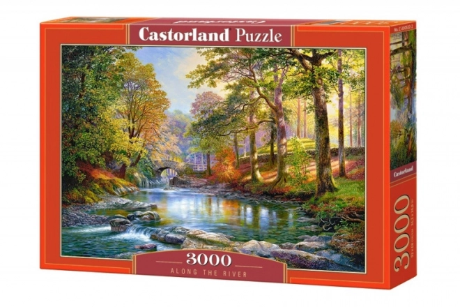 Puzzle 3000 dielikov pozdĺž rieky