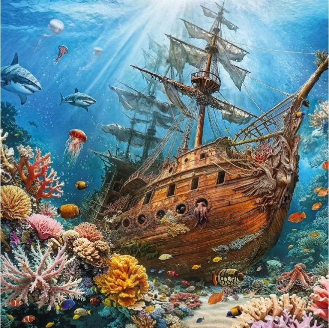 Cherry Pazzi Puzzle Ponorený Poklad 1000 dielikov