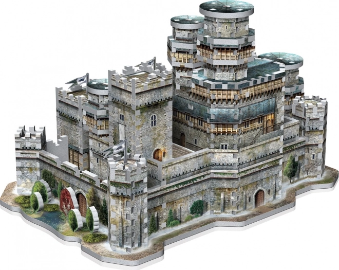 3D puzzle WREBBIT Hra o tróny: Zimohrad 910 dielikov